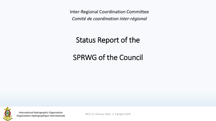 inter regional coordination committee comit n.w