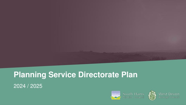 Sustainable Growth and Efficient Planning Service