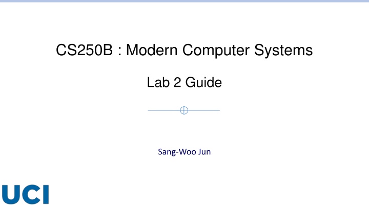 cs250b modern computer systems n.w