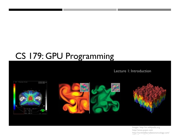 cs 179 gpu programming n.w