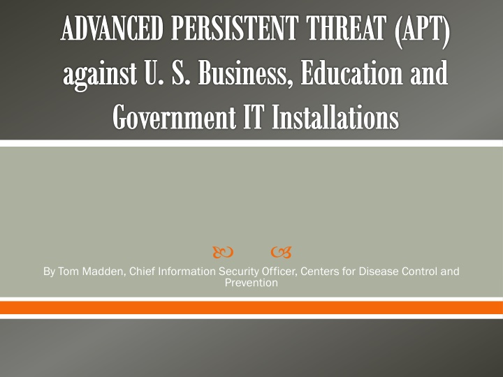 advanced persistent threat apt against n.w