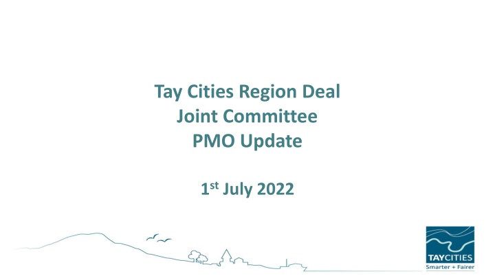 tay cities region deal joint committee pmo update n.w