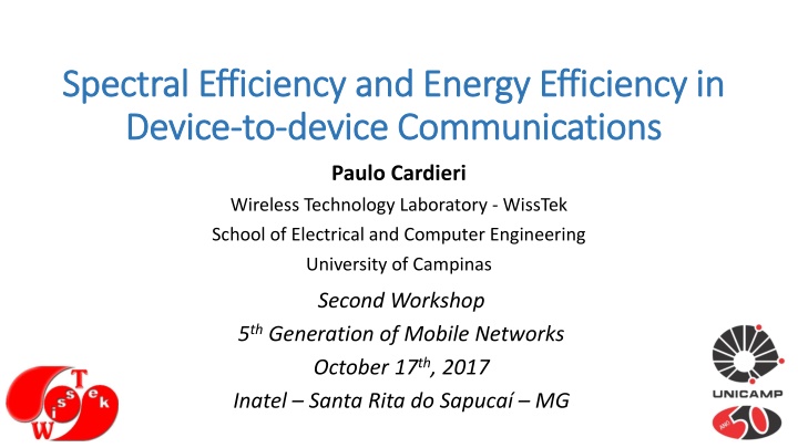 spectral efficiency and energy efficiency n.w