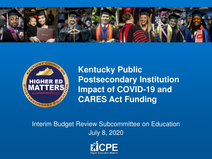 kentucky public postsecondary institution impact n.w