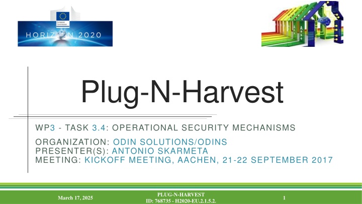 Operational Security Mechanisms in IoT Environment
