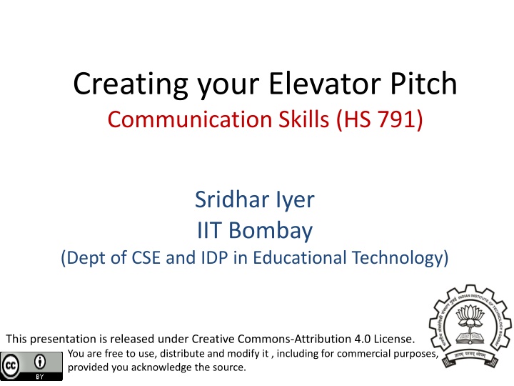 creating your elevator pitch communication skills n.w