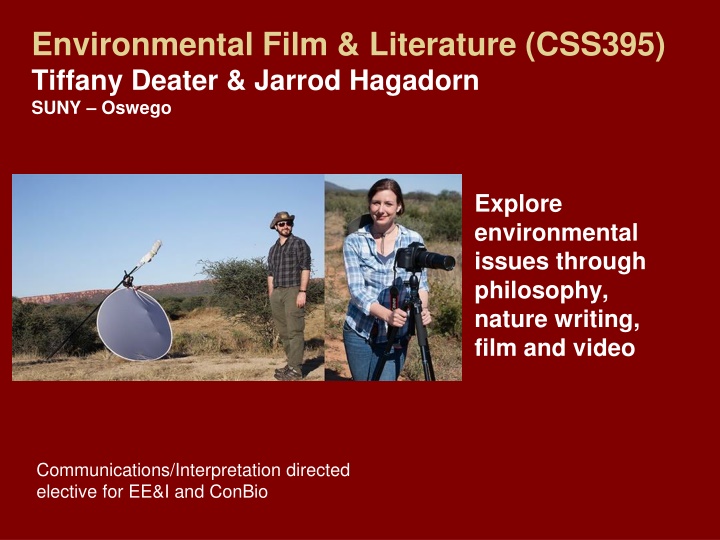 environmental film literature css395 tiffany n.w