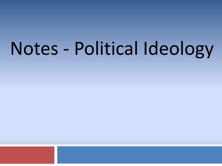 notes political ideology n.w