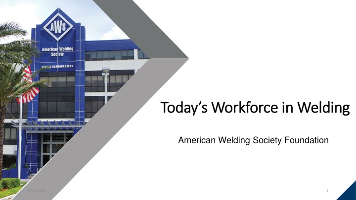 today s workforce in welding today s workforce n.w