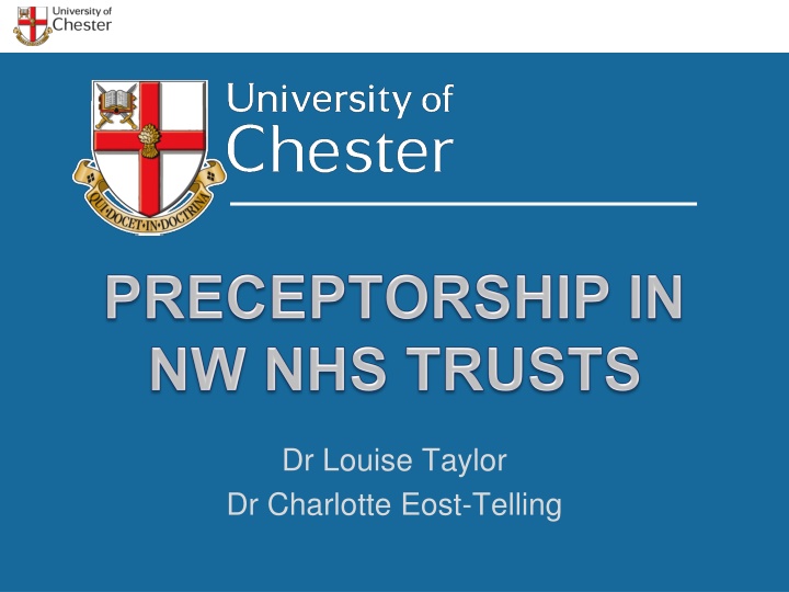 dr louise taylor dr charlotte eost telling n.w