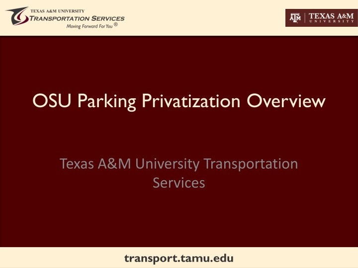 osu parking privatization overview n.w