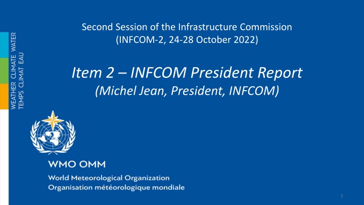 second session of the infrastructure commission n.w