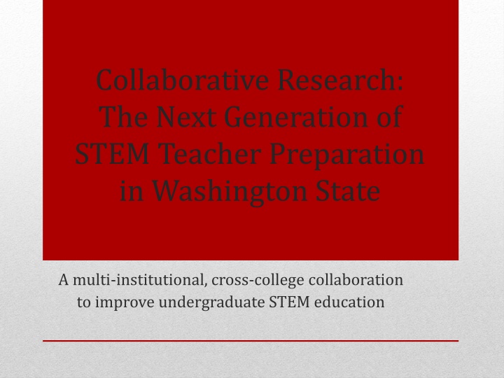 collaborative research the next generation n.w