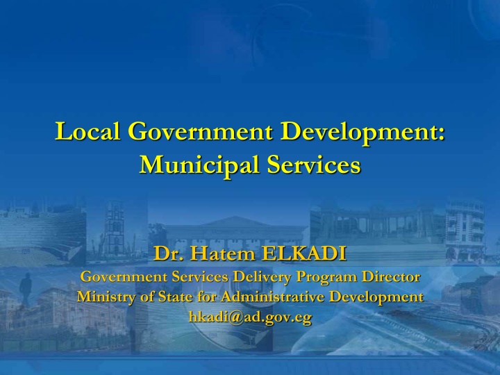 local government development municipal services n.w