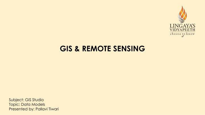gis remote sensing n.w