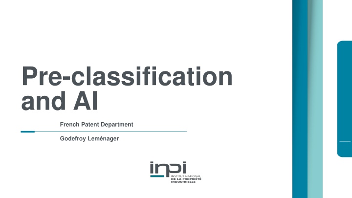 pre classification and ai n.w