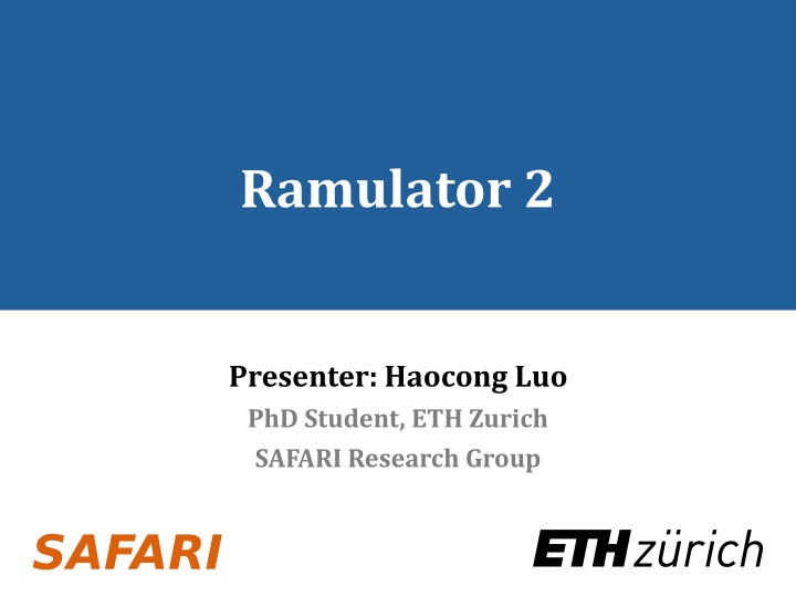 ramulator 2 n.w