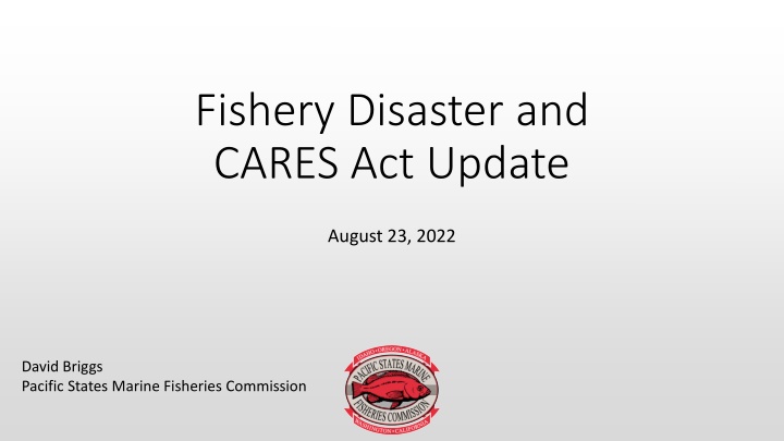 fishery disaster and cares act update n.w