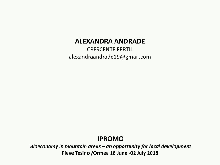 alexandra andrade crescente fertil n.w