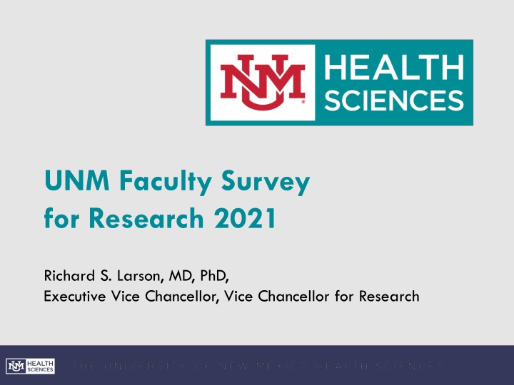 unm faculty survey for research 2021 n.w