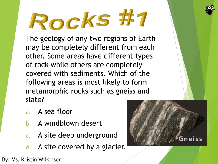 the geology of any two regions of earth n.w