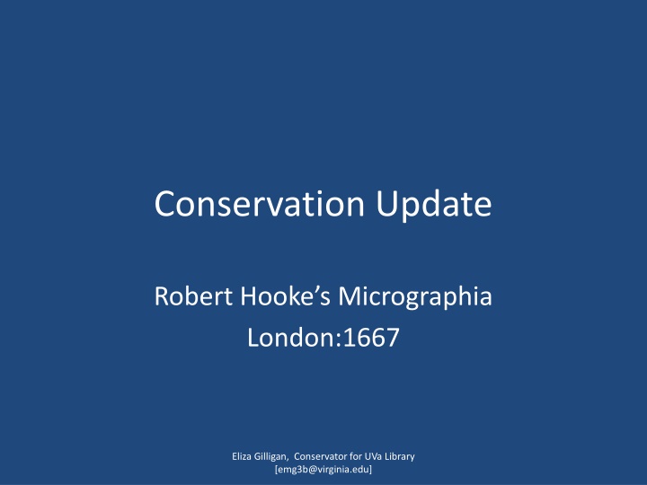 conservation update n.w