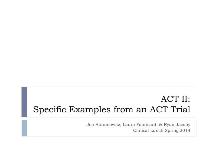act ii n.w