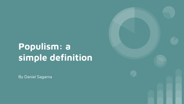 populism a simple definition n.w