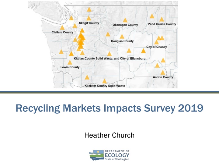 recycling markets impacts survey 2019 n.w