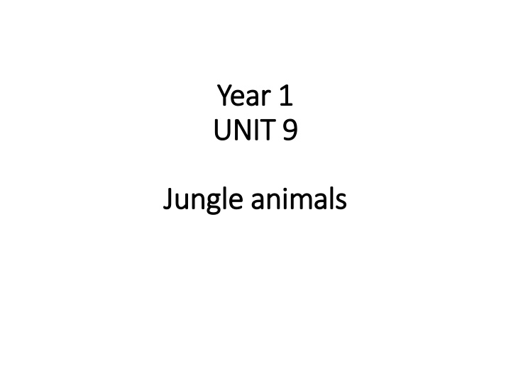 year 1 year 1 unit 9 unit 9 n.w