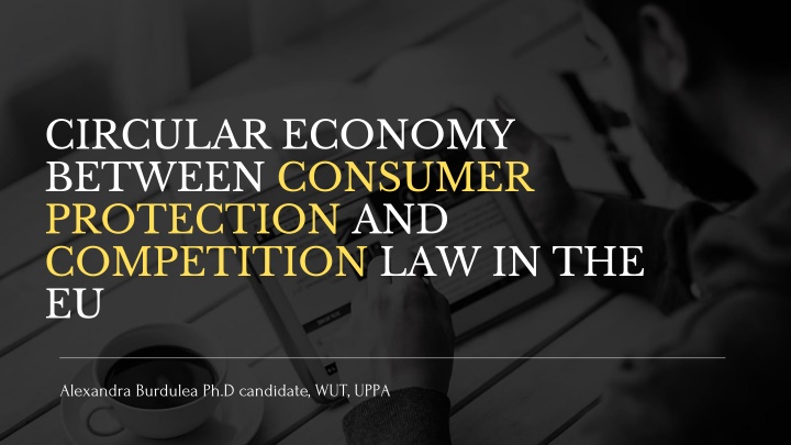 circular economy between consumer protection n.w