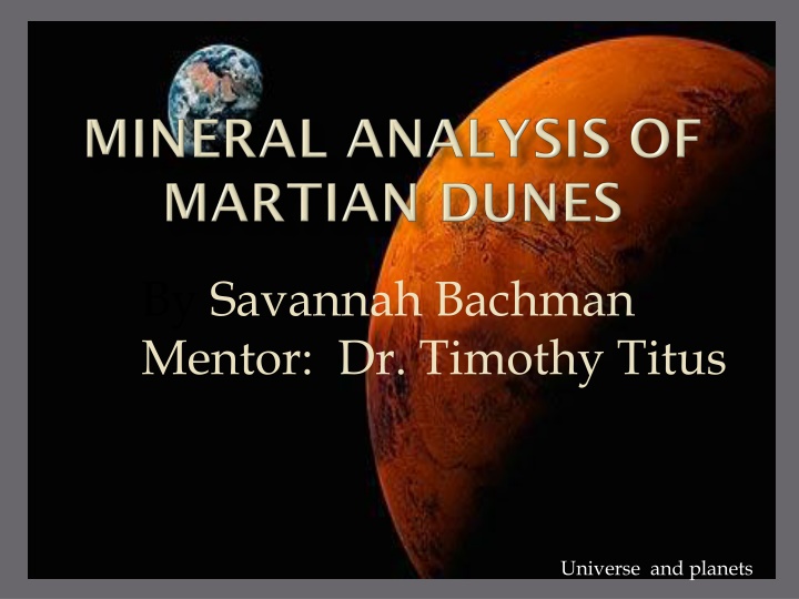 by savannah bachman mentor dr timothy titus n.w