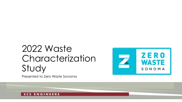 2022 waste characterization study presented n.w
