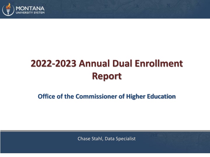 2022 2023 annual dual enrollment report n.w