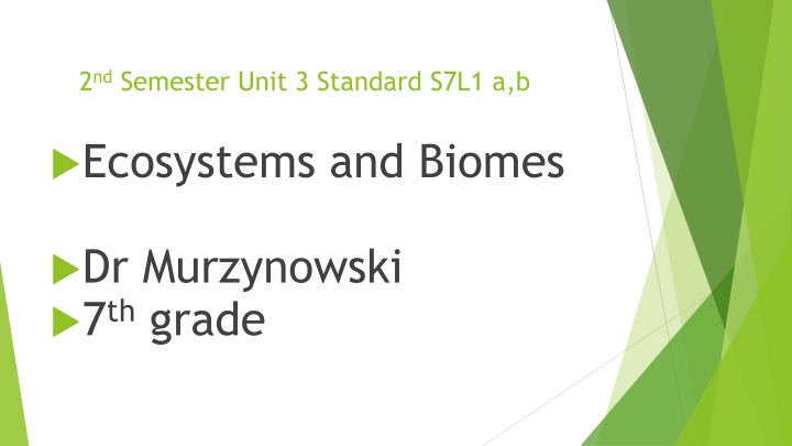 2 nd semester unit 3 standard s7l1 a b n.w
