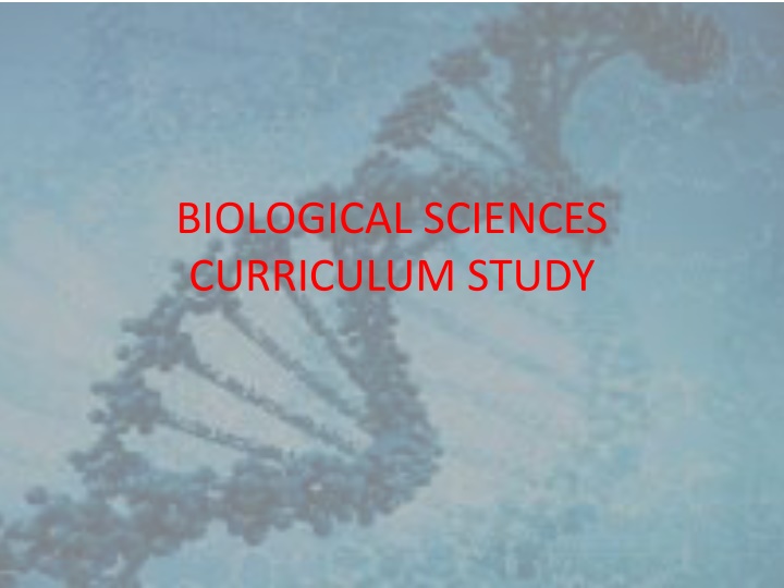 biological sciences curriculum study n.w