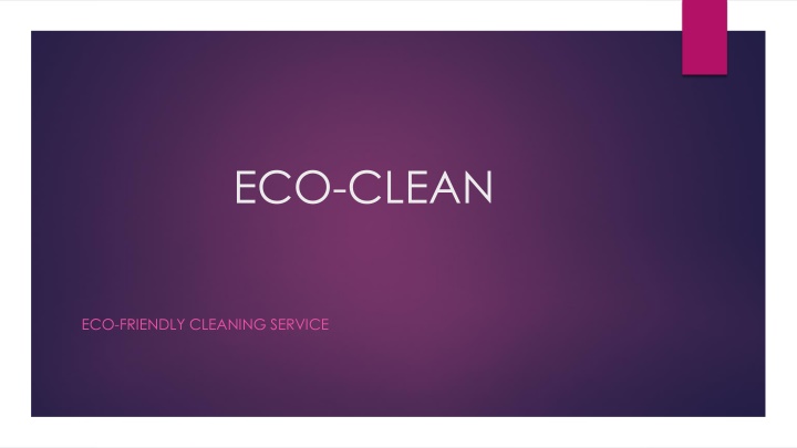 eco clean n.w