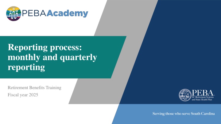 reporting process monthly and quarterly reporting n.w