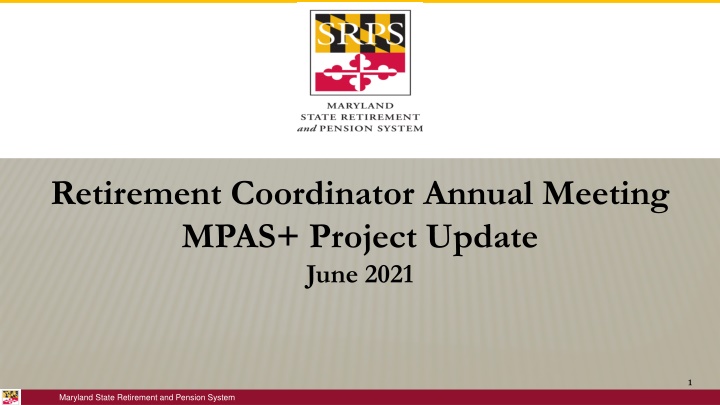 retirement coordinator annual meeting mpas n.w