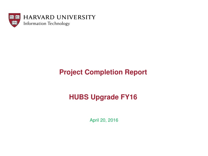 project completion report n.w