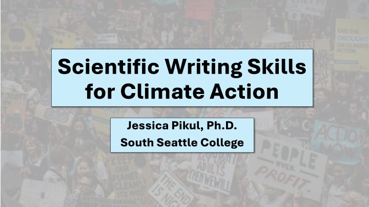 Enhancing Climate Education Through Action and Advocacy