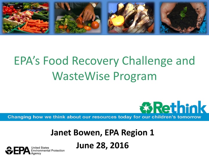 epa s food recovery challenge and wastewise n.w