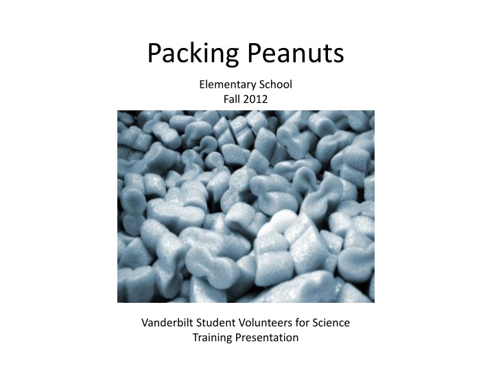 packing peanuts n.w