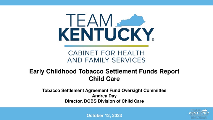 early childhood tobacco settlement funds report n.w