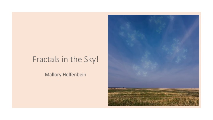 Fractals in the Sky: Unveiling Cloud Structures