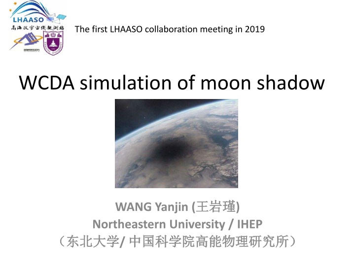 the first lhaaso collaboration meeting in 2019 n.w