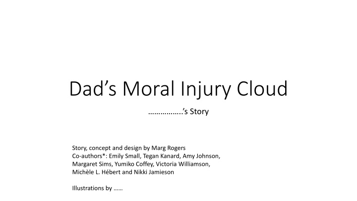 dad s moral injury cloud n.w
