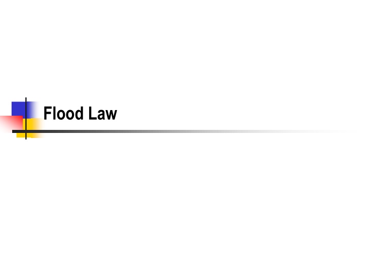 flood law n.w