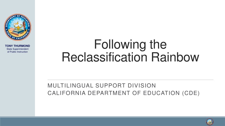 following the reclassification rainbow n.w