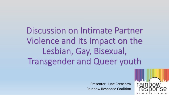 discussion on intimate partner violence n.w
